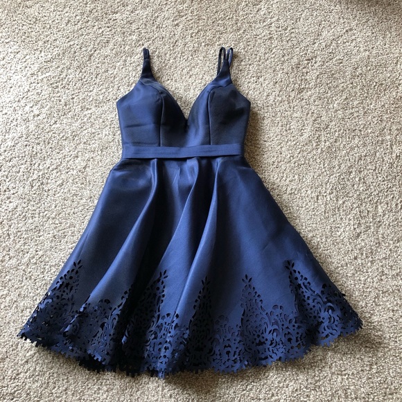 Sherri Hill Dresses & Skirts - Sherri Hill Navy Cocktail Dress